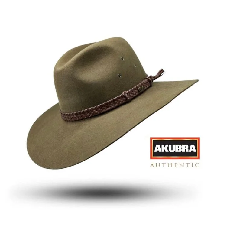 Akubra Riverina Hat - Khaki