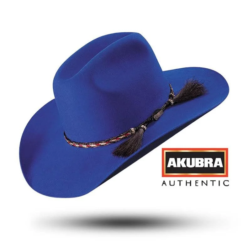 Akubra Rough Rider Hat - Electric Blue