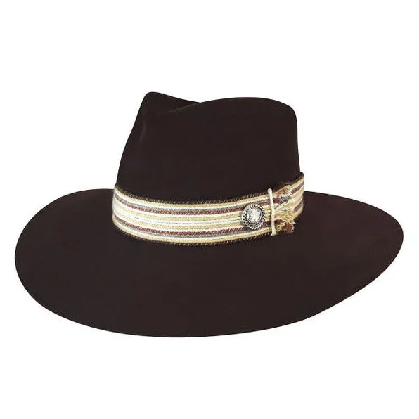 Bailey Chocolate Brown Mikah Renegade Felt Hat