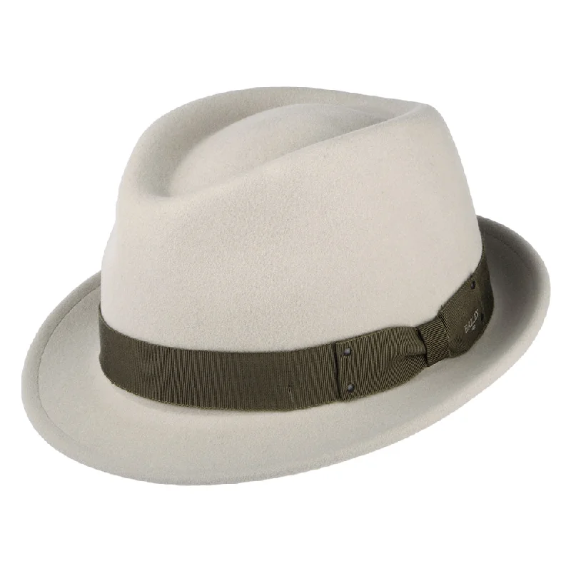 Bailey Hats Wynn Crushable Trilby Hat - Light Taupe