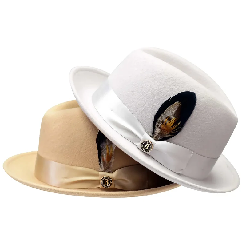 Bruno Capelo Florence Wool Felt Trilby Hat