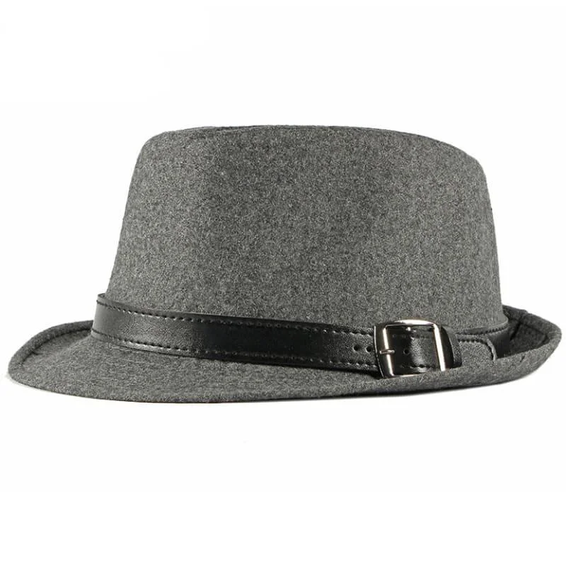 Cannes Vintage Plain Trilby Hat