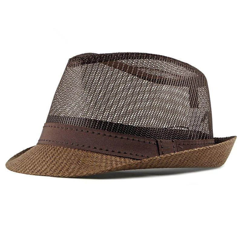 Capri Summer Mesh Trilby Hat