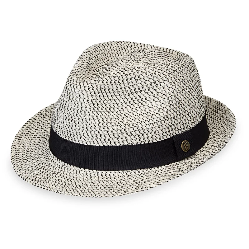 Charlie Trilby-Ivory/Black