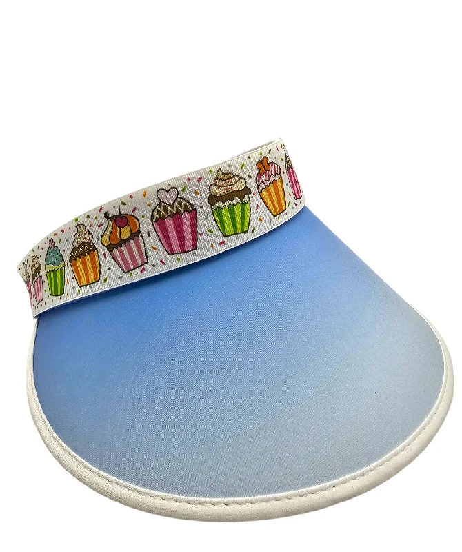 Chefs Hat Baking Enthusiast Sun Visor (Frozen Vanilla)