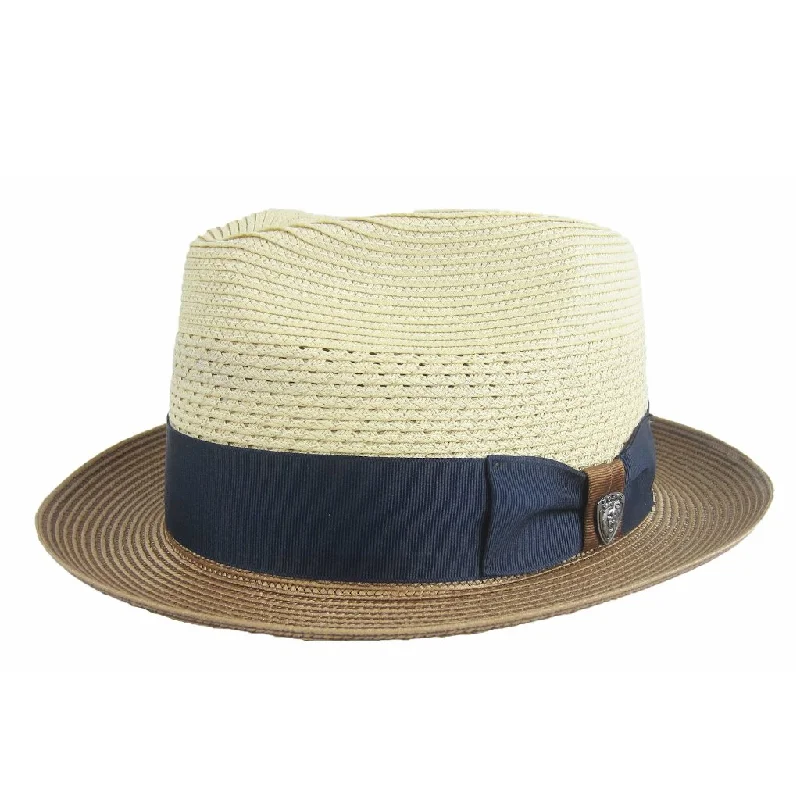 Dobbs Camarillo Milan Straw Trilby Hat