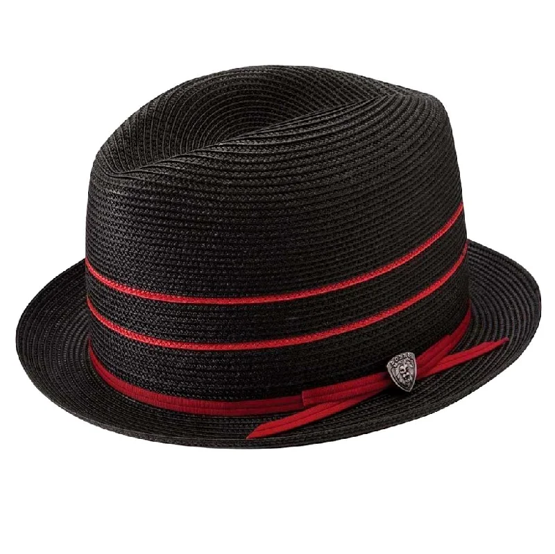 Dobbs Horatio Two-Tone Center Dent Trilby Hat