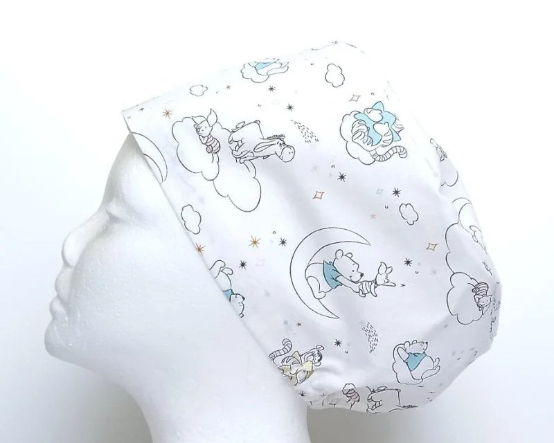 Baby Winnie The Pooh Women's Basic Scrub Cap