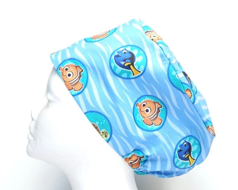 NEW Disney Nemo Women's Basic Scrub Cap