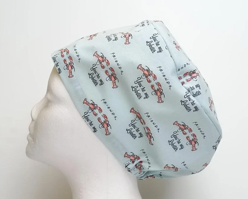 * F.R.I.E.N.D.S You're My Lobsters Women's Basic Scrub Cap