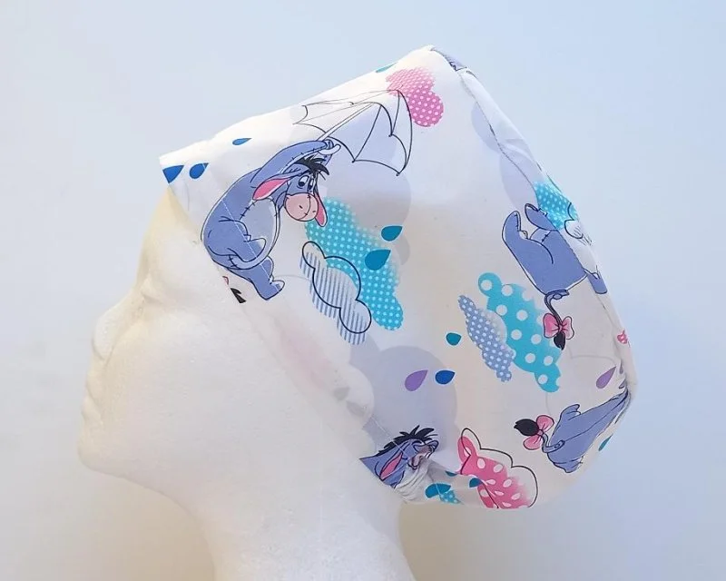 NEW Eeyore Winnie The Pooh Women's Basic Scrub Cap