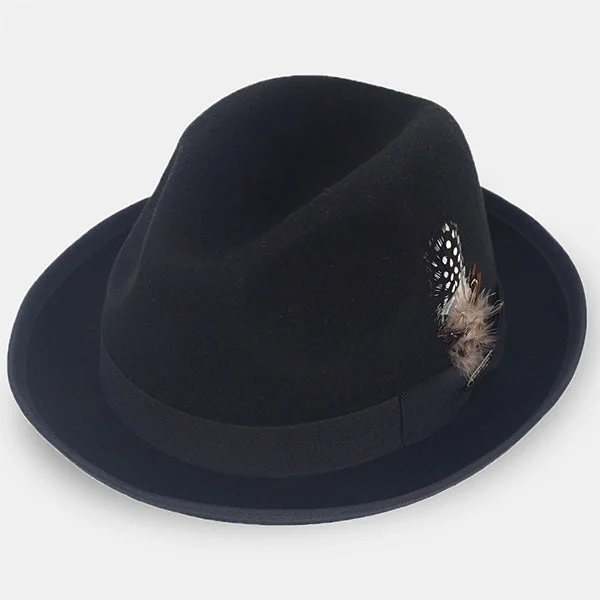 Felt Wool Trilby Hats B5070