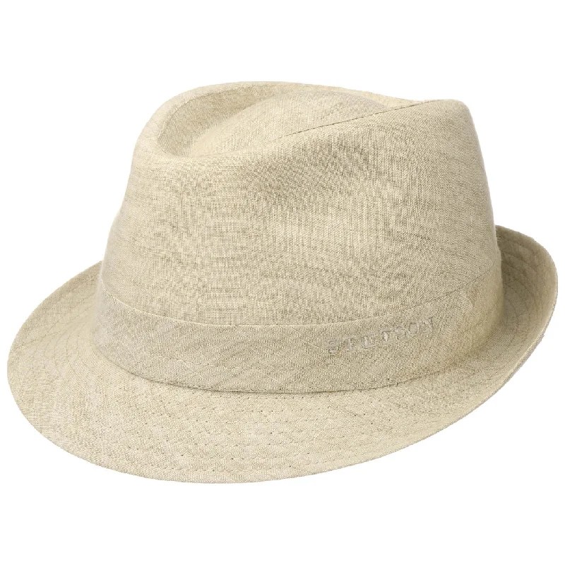 Geneva Linen Trilby by Stetson