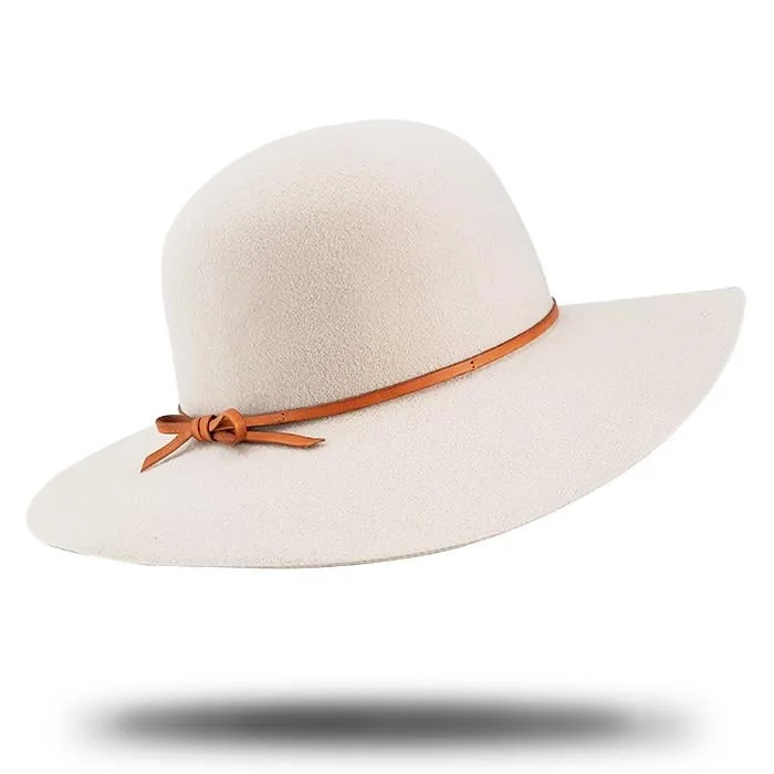 Stanton Evalina Wide Brimmed Hat - Sand