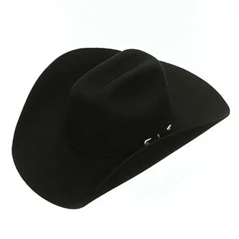 Montecarlo Bullhide Broken Horn Felt Black Hat