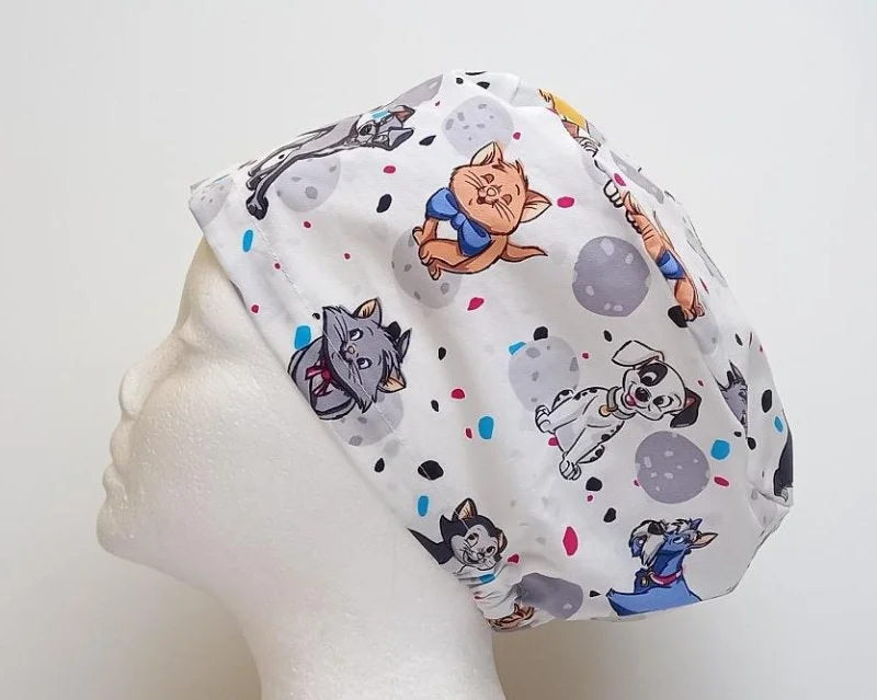 NEW Disney Pets Women's Basic Scrub Cap