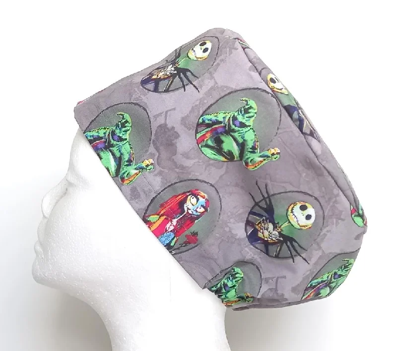 NEW - Nightmare Before Christmas Children Women's Basic Scrub Caps