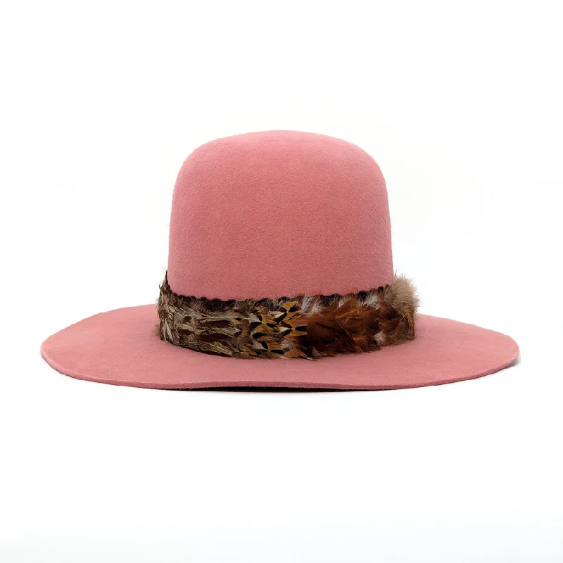 Old Rose Open - Custom Felt Hat