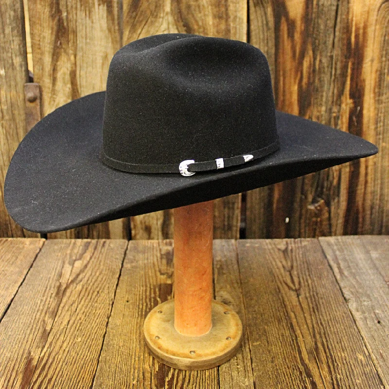 Phoenix Black Velvet Felt Hat