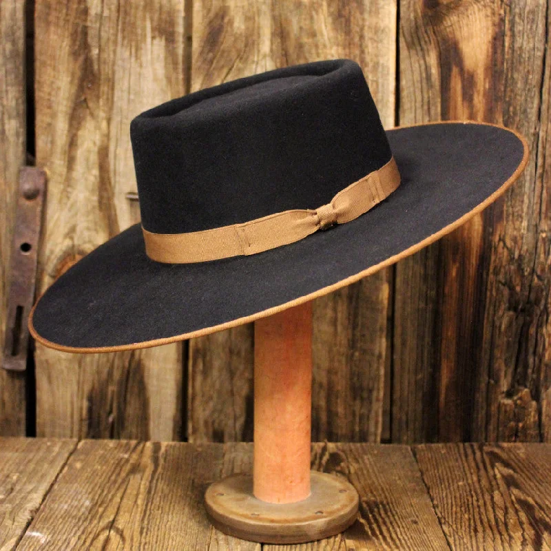 Reno 6X Black Felt Hat