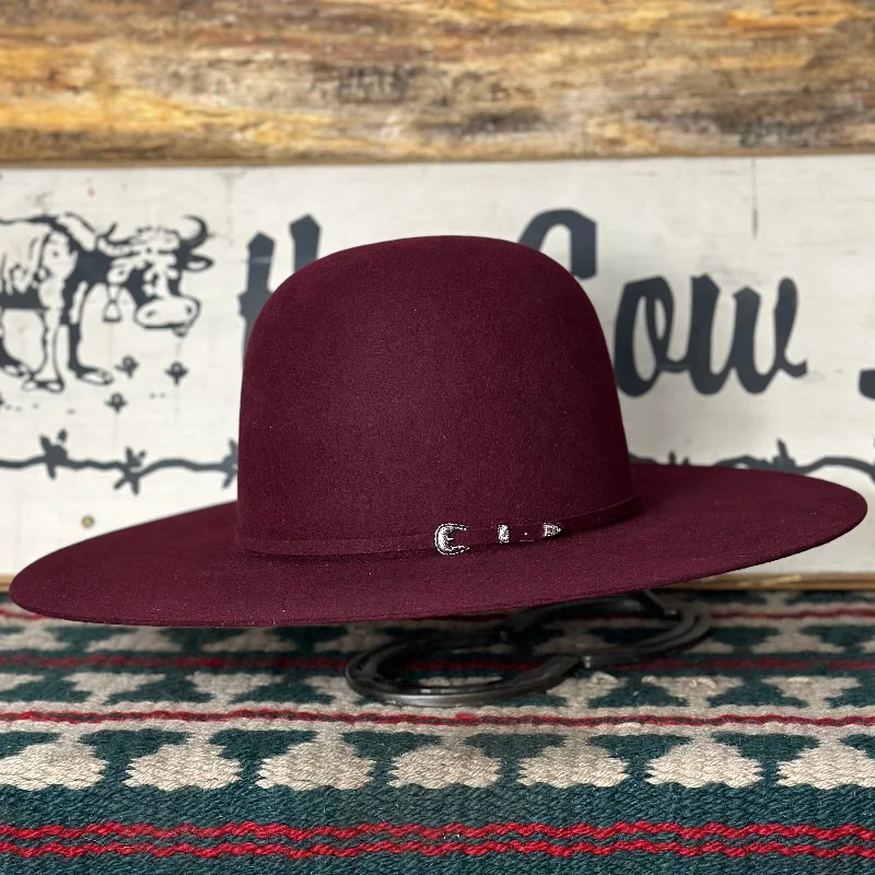 Rodeo King 7X 4 1/2" Brim | Merlot