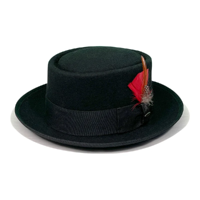 Saint Martin - Wool Felt Pork Pie Hat