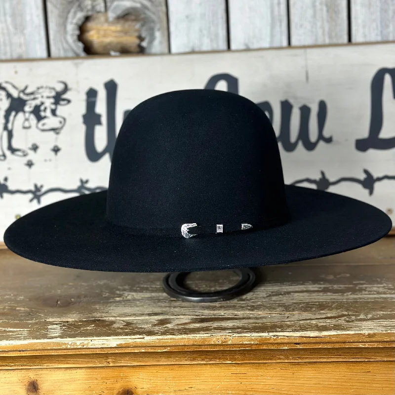 Serratelli 6X | Black 4 1/2" Brim