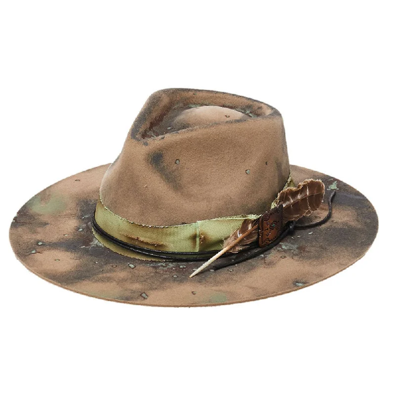 Stampede Hats - “Abel” Wool Felt Bohemian Rancher Hat