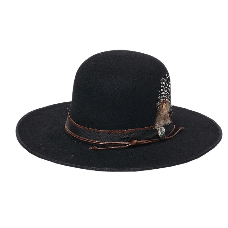 Stampede Hats - “Matty” Wool Felt Handmade Bohemian Bolero Hat