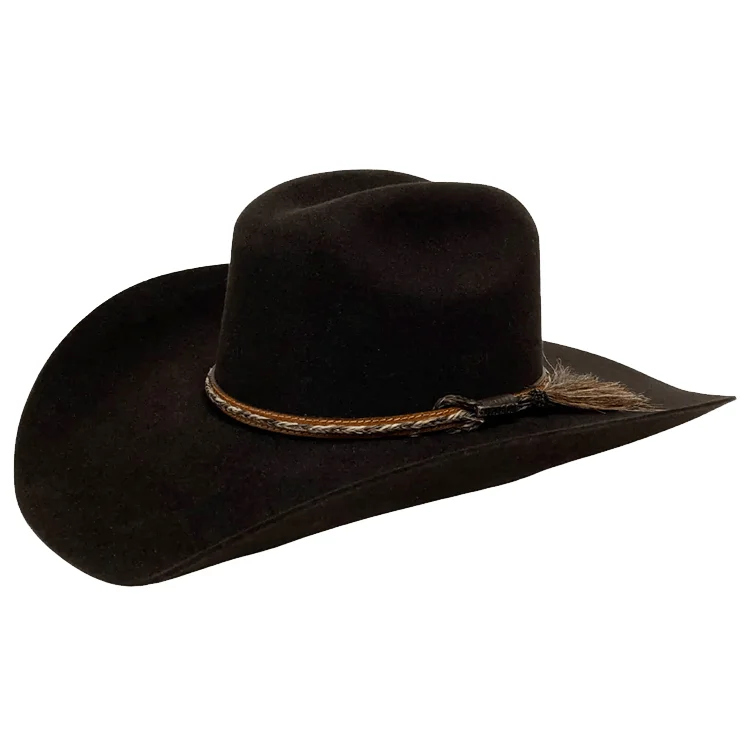 Stetson Ironbark Fur Felt Hat - Chocolate