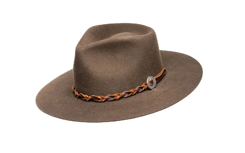 FINN WIDE STIFF BRIM HAT - SERPENT