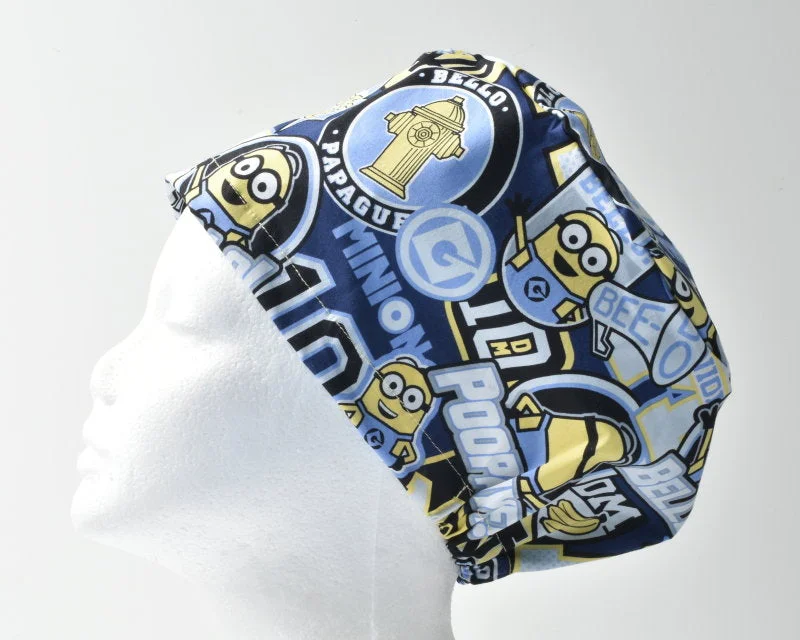 NEW Minions Women's Basic Scrub Caps