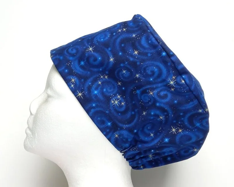 NEW Starry Night Women's Basic Scrub Caps