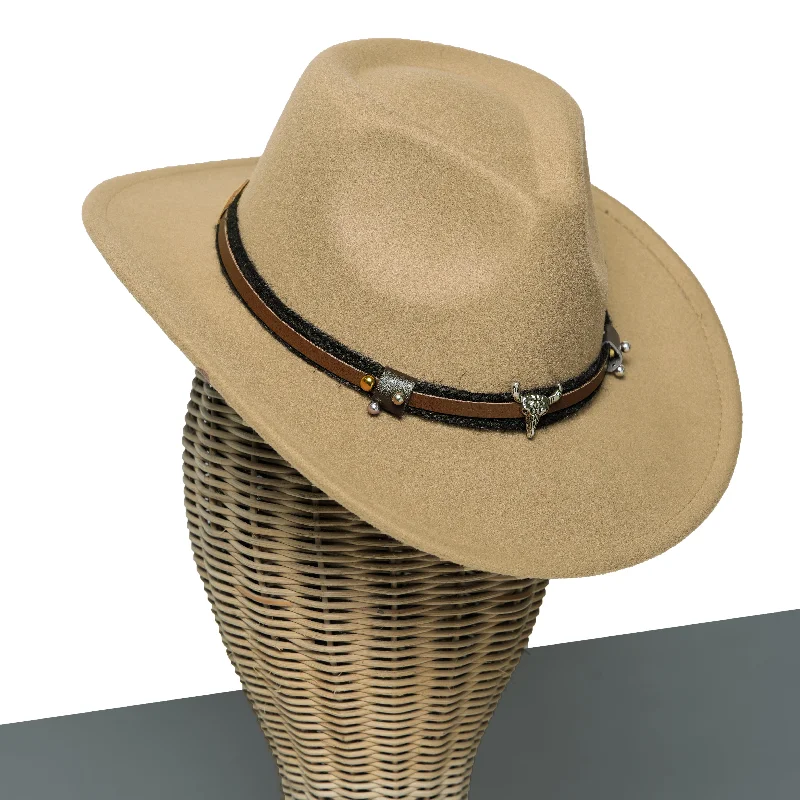 Chokore American Cowhead cowboy Hat (Beige)