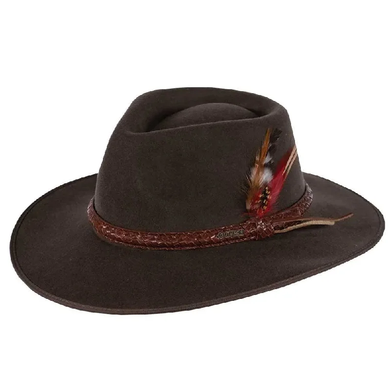 Outback Santa Fe - Wool Felt Outback Hat