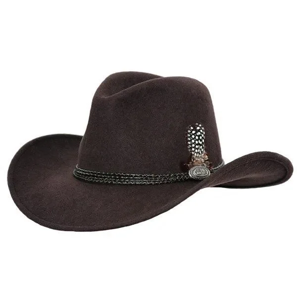 Outback Shy Game - Wool Felt Outdoorsman Hat