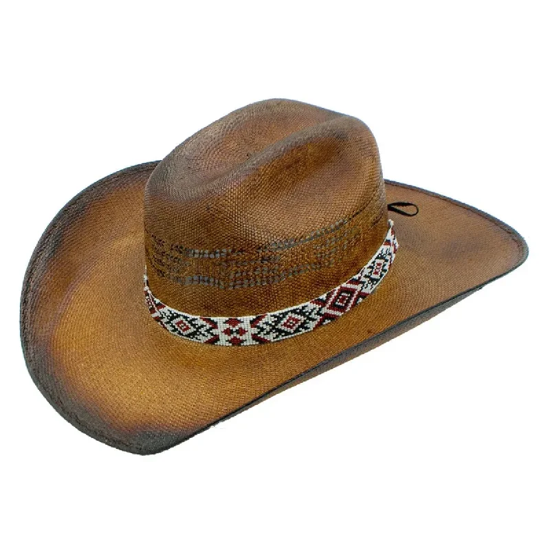 Peter Grimm Willie - Bangora Straw Cowboy Hat