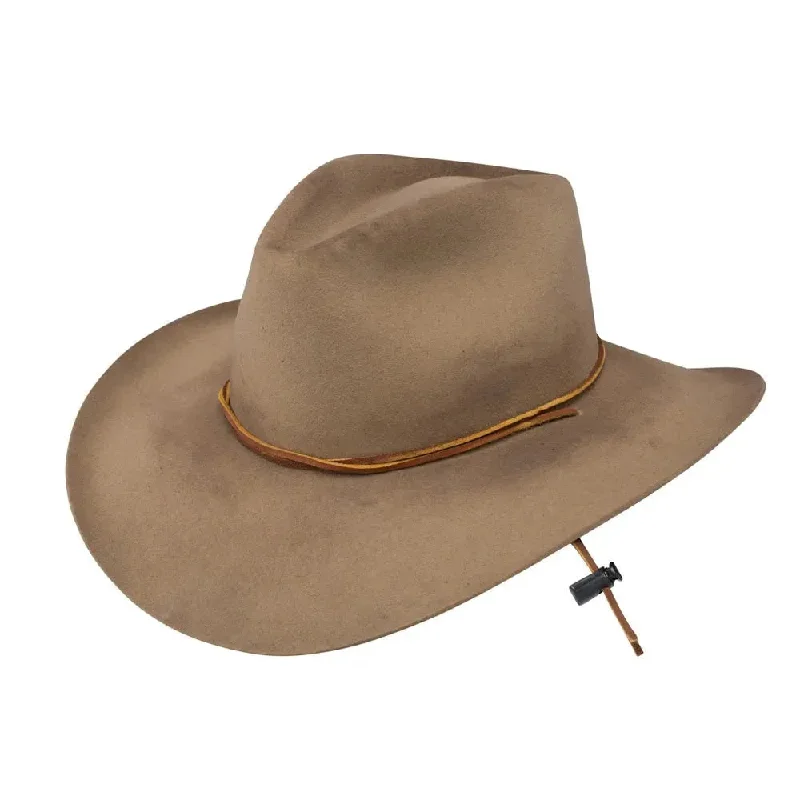 Stetson Kelly – Distressed Wool Felt Outback Hat